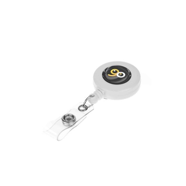 Badge Reel- Wit
