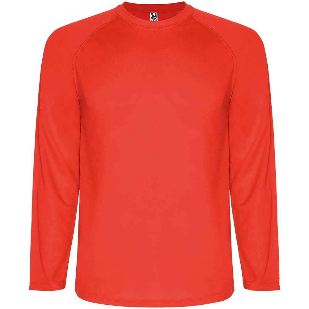 Montecarlo 150 g/m² kinder sport t-shirt lange mouw