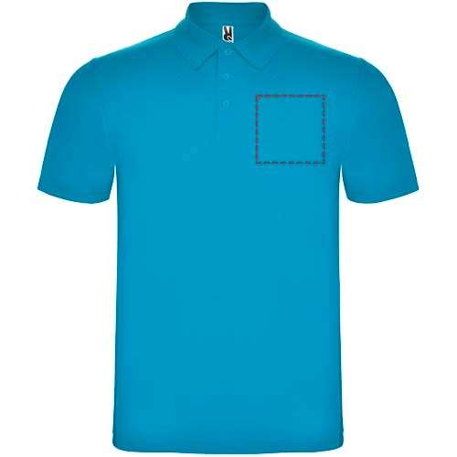 Austral 180 g/m² unisex polo met korte mouwen