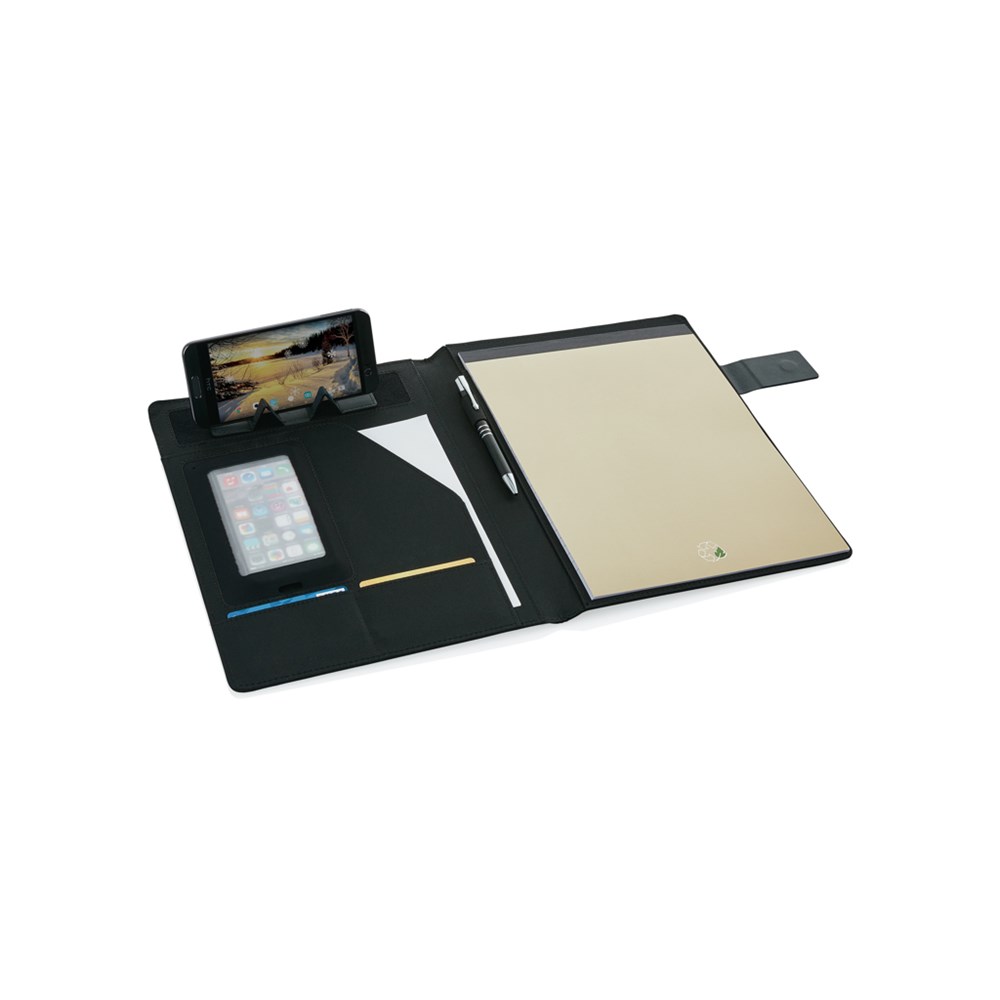 Basic tech portfolio - zwart (± PMS Black)