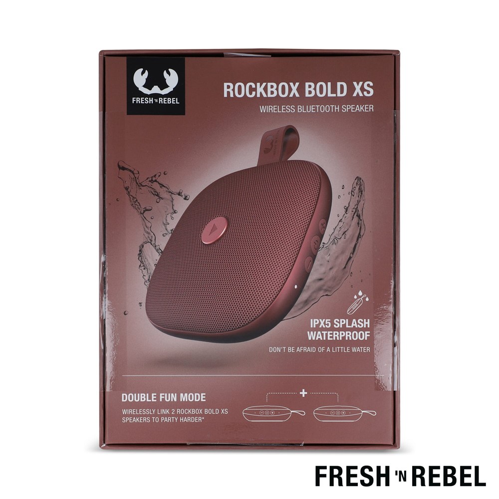 1RB5100 | Fresh 'n Rebel Rockbox Bold Xs splashproof TWS speaker 4W