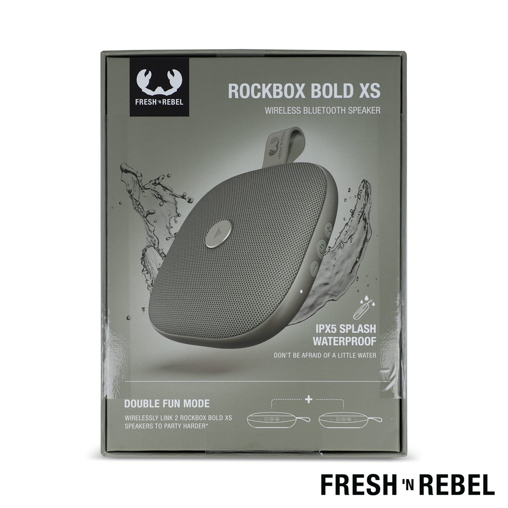 1RB5100 | Fresh 'n Rebel Rockbox Bold Xs splashproof TWS speaker 4W
