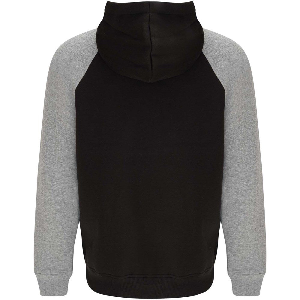 Badet 280 g/m² unisex tweekleurige hoodie
