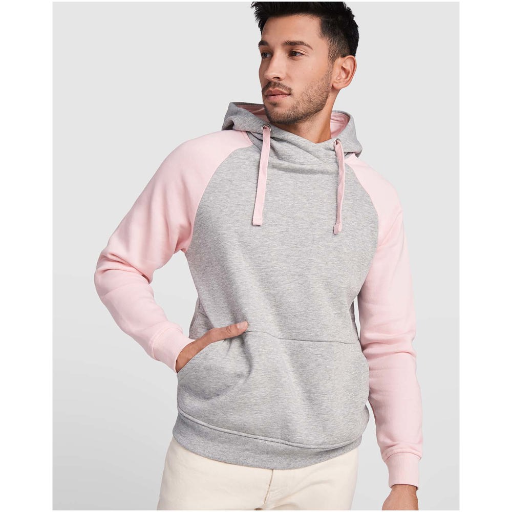 Badet 280 g/m² unisex tweekleurige hoodie
