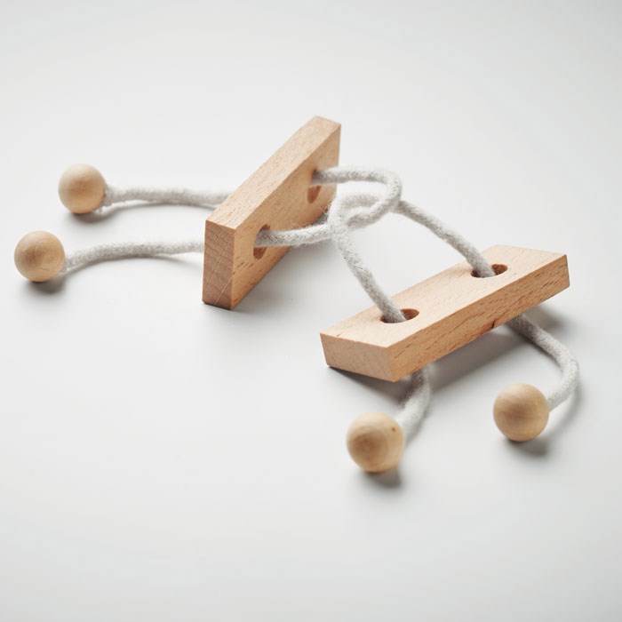 NEURONA - Houten breinbreker rechthoek