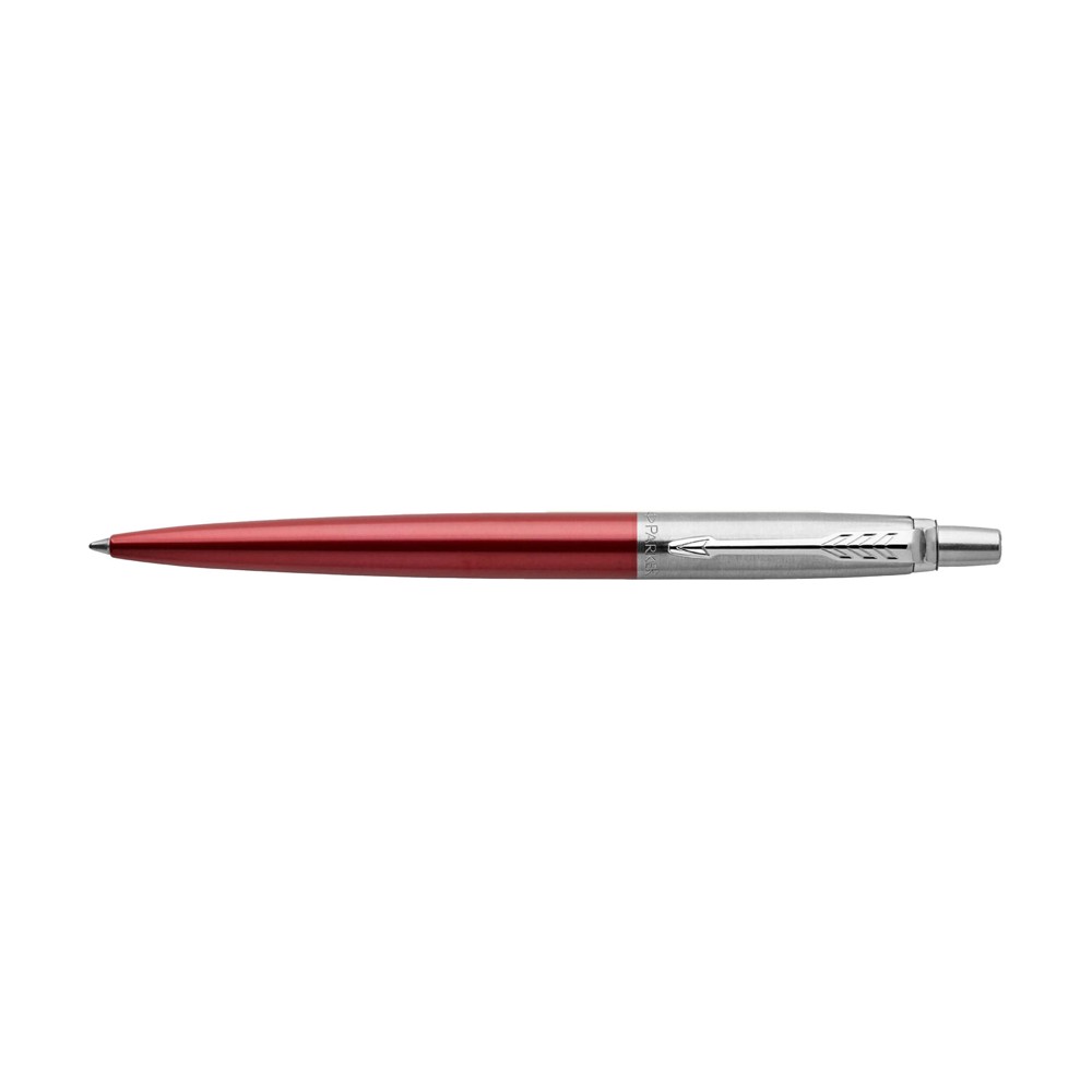 Parker Jotter Core balpen | Roestvrijstaal - rood (± PMS 200)